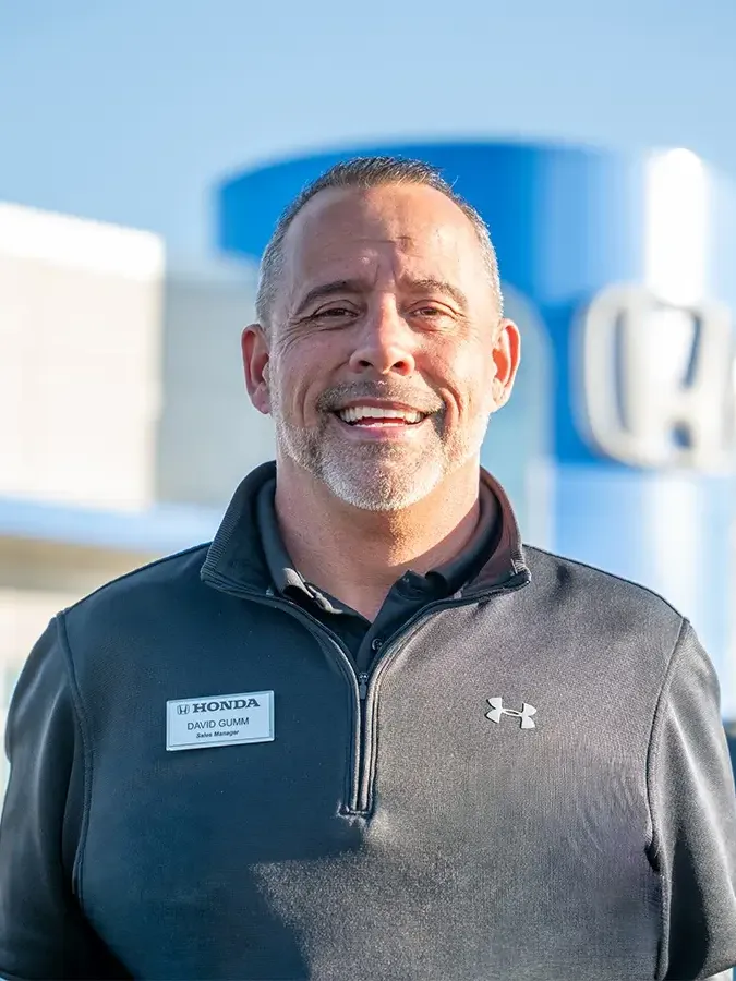 Sales Manager David Gumm in Management Staff at Alton Blakley Honda